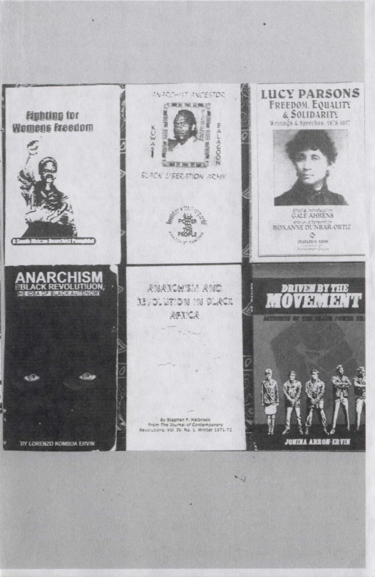 Hgbting fof ’ 3 Womens Fesdom P |  ANARCHISM  “BLACK REVOLUTIUON, e 